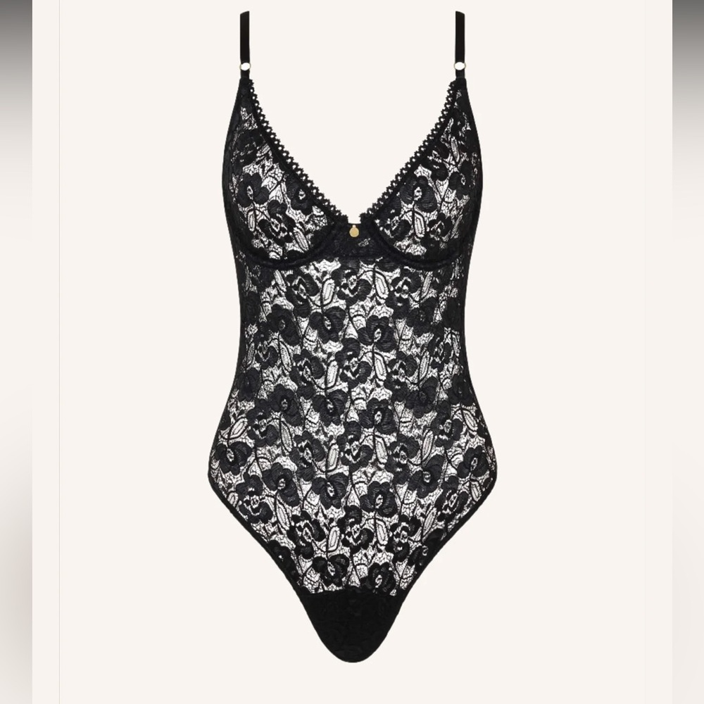 Black Lace Bodysuit